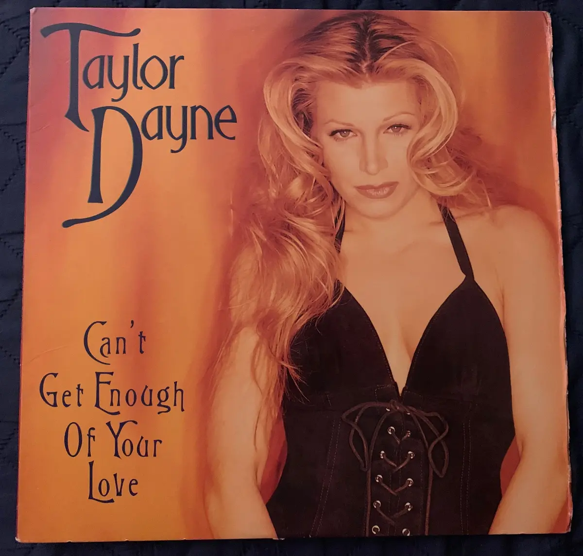 Taylor Dayne - Can't Get Enough Of Your Love 12" Remix Vinyl - Used / Light Wear 1