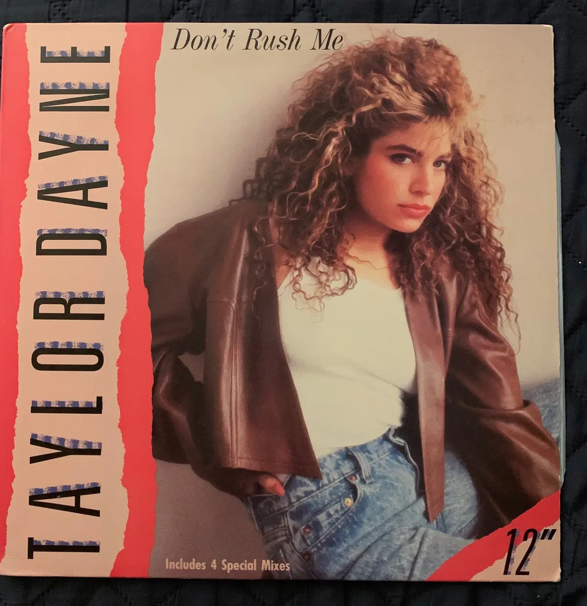 Taylor Dayne - Don't Rush Me 12" Remix Lp Vinyl 1