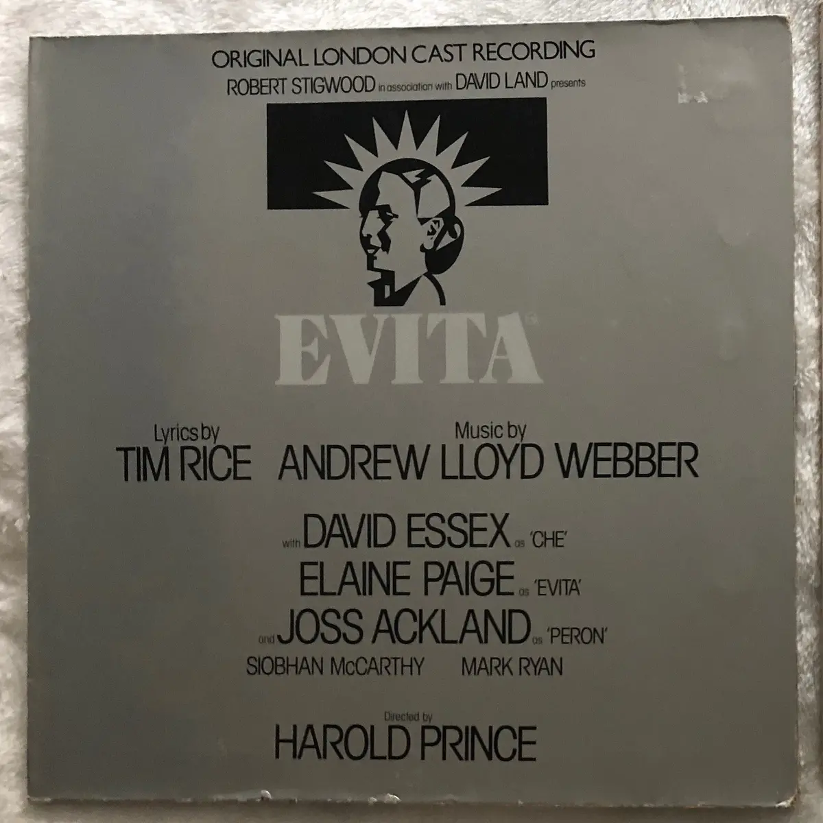 Evita - Highlights Of The London Broadway Cast Recording Lp Vinyl   1978 - Used 1