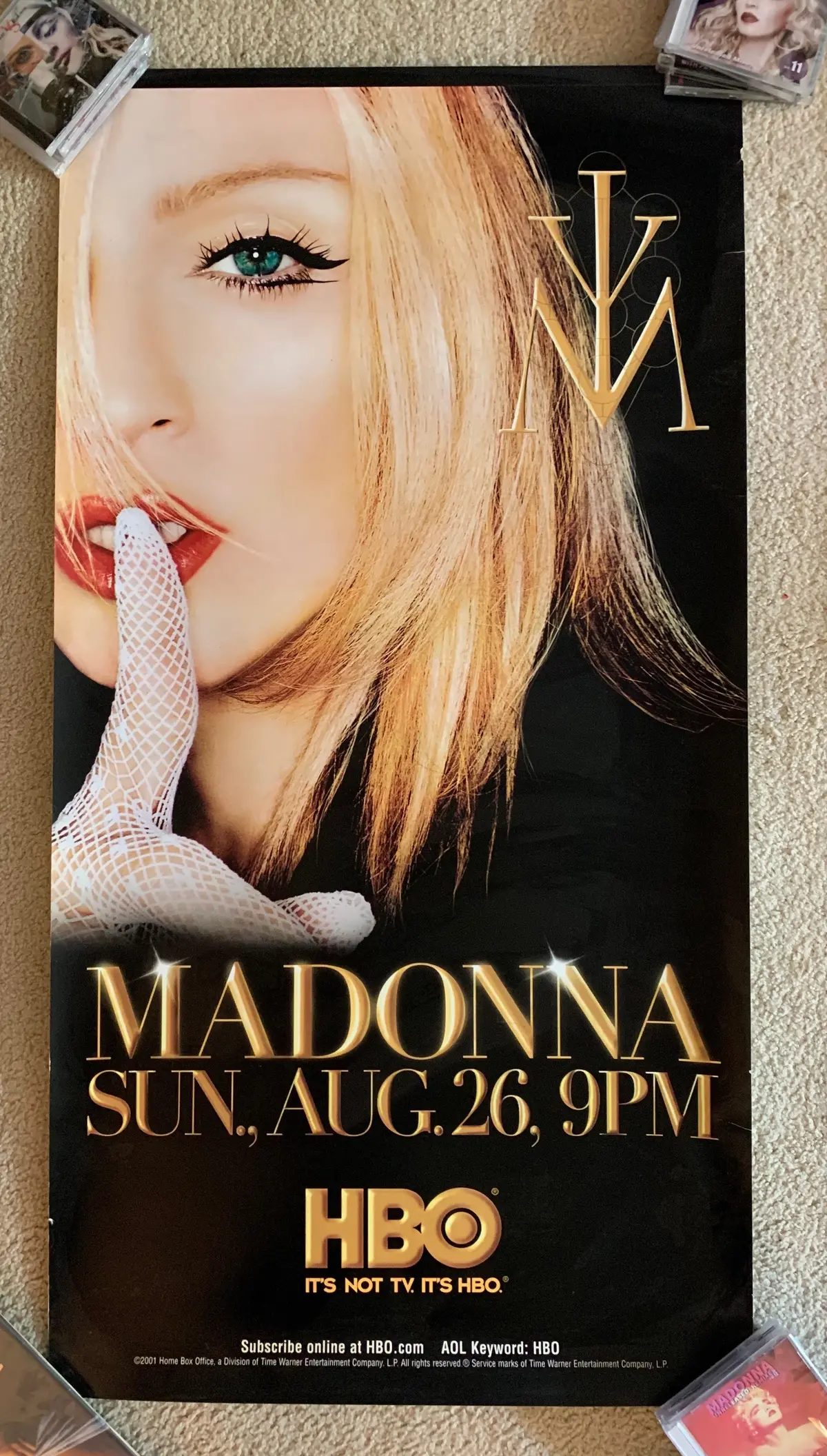 Madonna - Drowned World Hbo Special Large Acrylic Banner 1