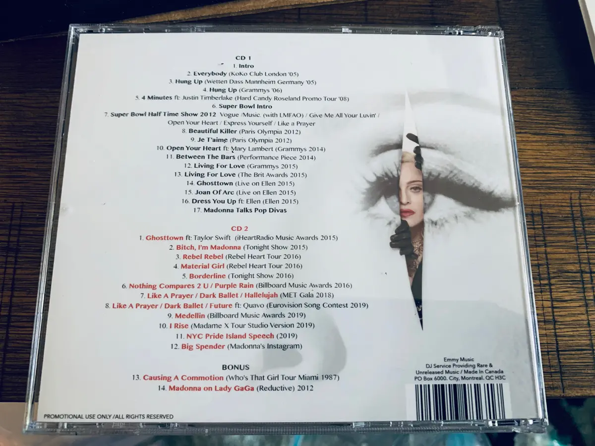 Madonna - Live Collection 2005-2019 (Double Cd) Sale 2