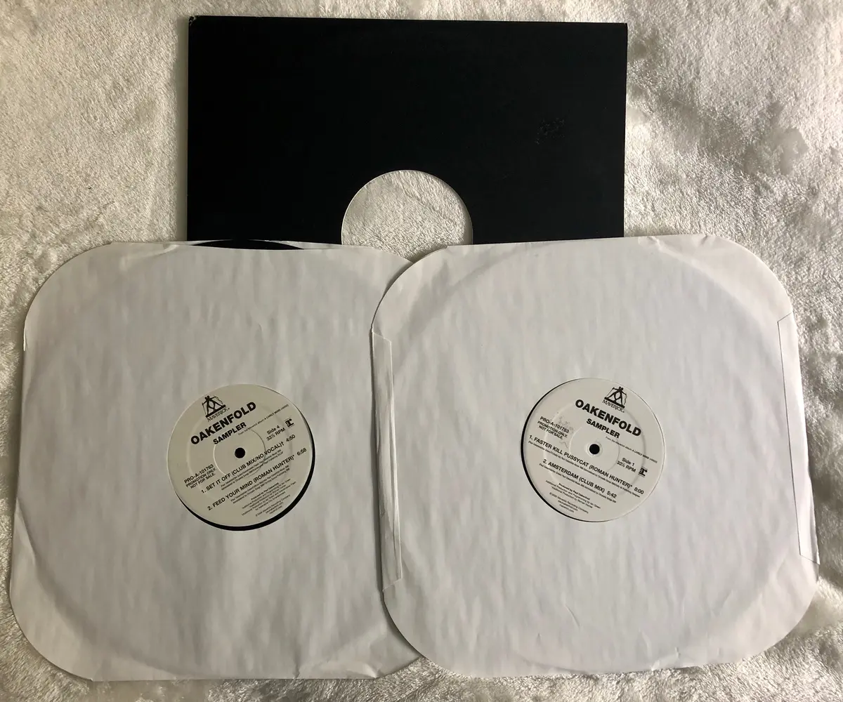 Paul Oakenfold Sampler Double Lp Promo Vinyl Ft: 8 Remixes 2