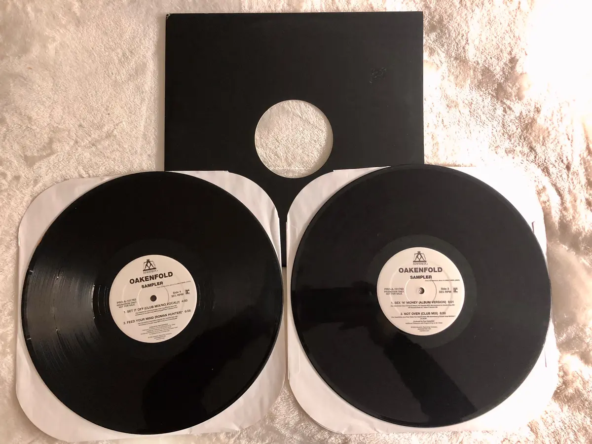 Paul Oakenfold  Sampler  Double Lp Promo Vinyl  Ft: 8 Remixes 1