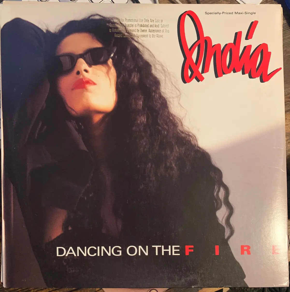 India - Dancing On The Fire (12" Lp Vinyl) Used 1