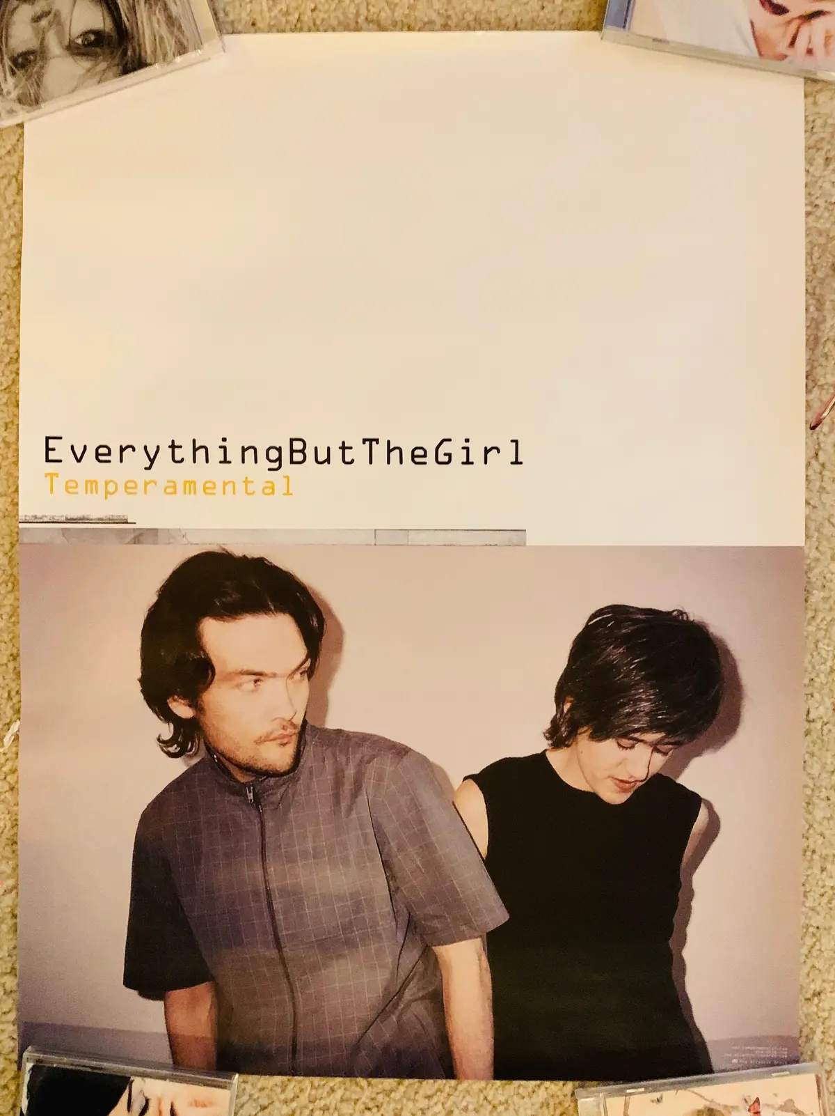 Everything But The Girl Promo Poster 18X24 1