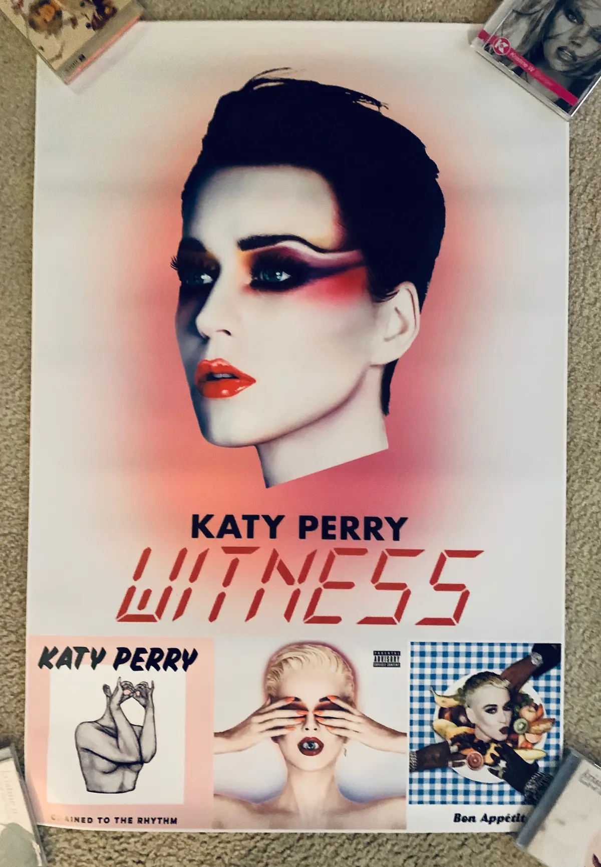 Katy Perry  Promo Poster 24X36 / Glossy  Witness 1