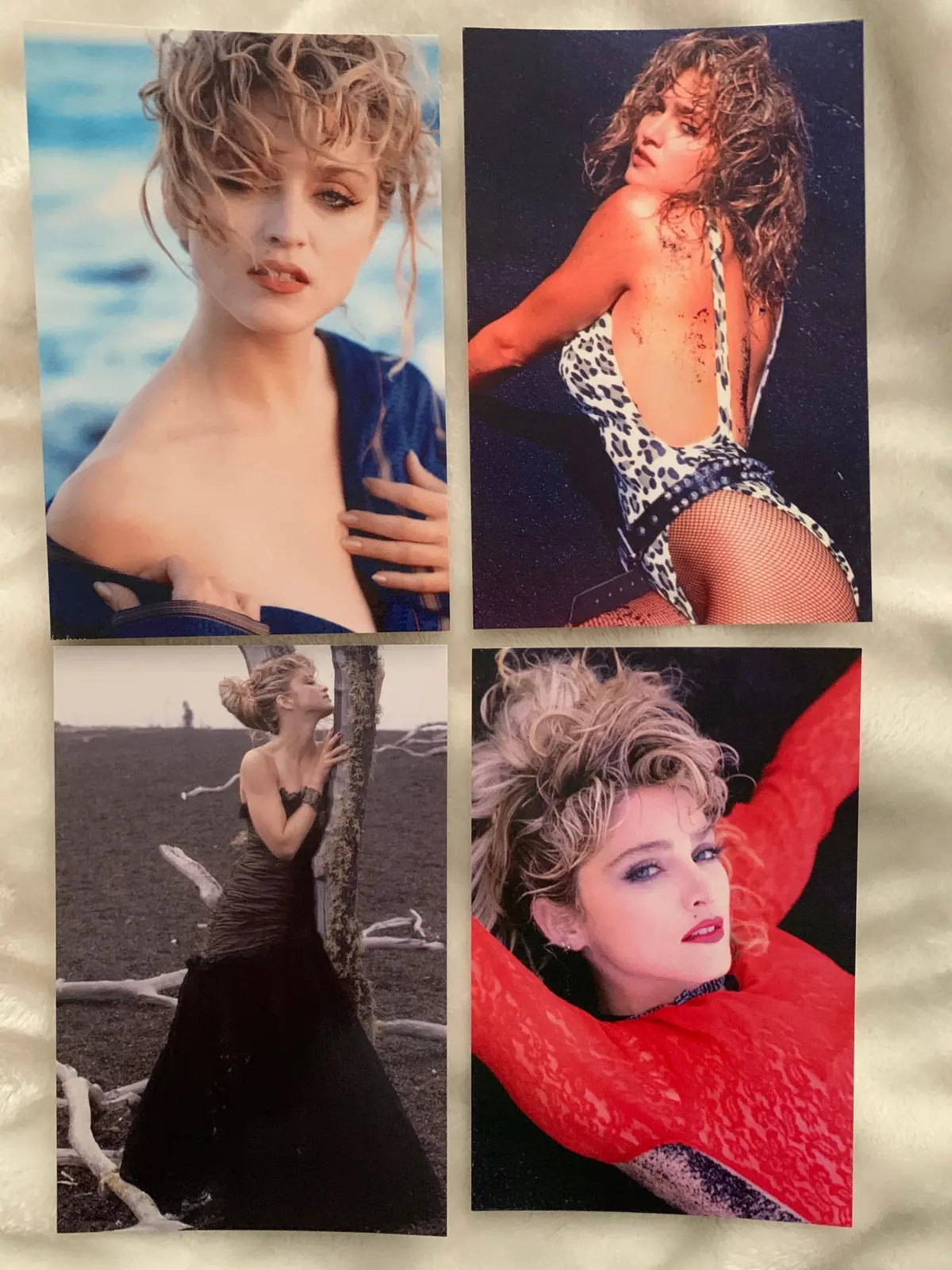 Madonna -- The Virgin Tour Set Of 4 Postcards 1
