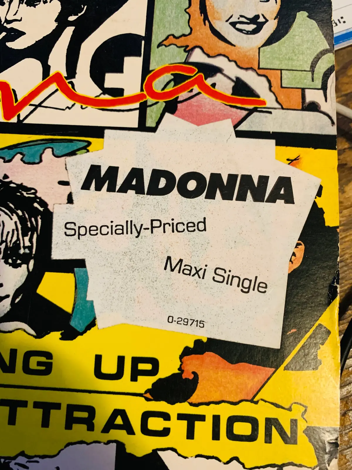 Madonna - Burning Up 1983 Promo 12" Lp Vinyl - W/ Original Hype Sticker! 2