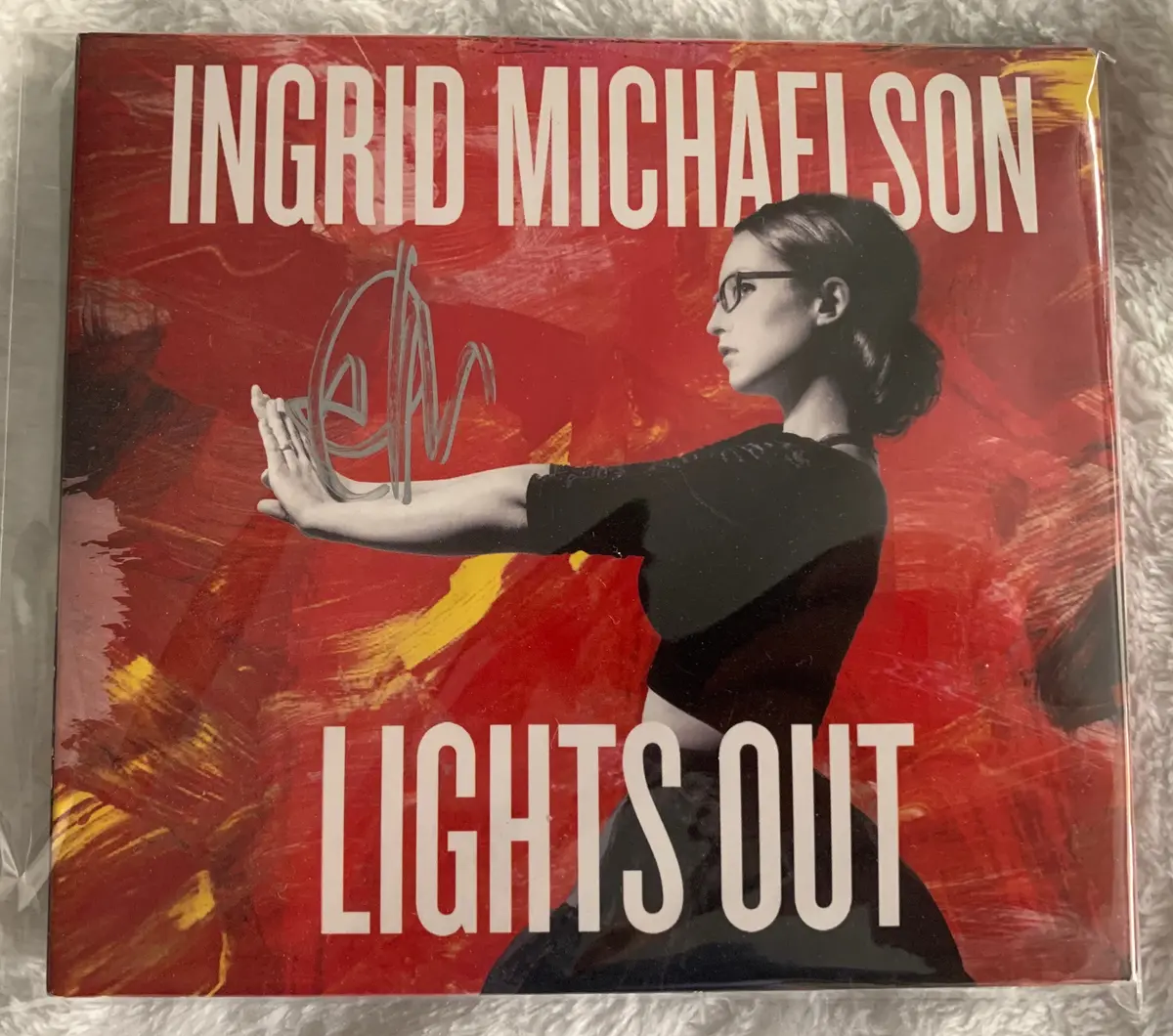 Ingrid  Michaelson - Signed Cd (Lights Out)  -- Autographed 1