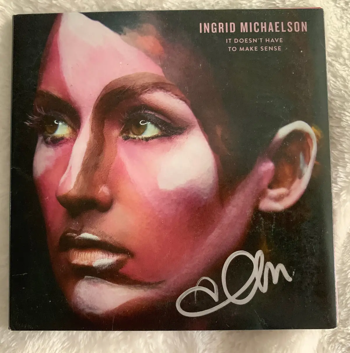Ingrid  Michaelson - Signed Cd -- Autographed (It Doesn't Have To Make Sense) 1