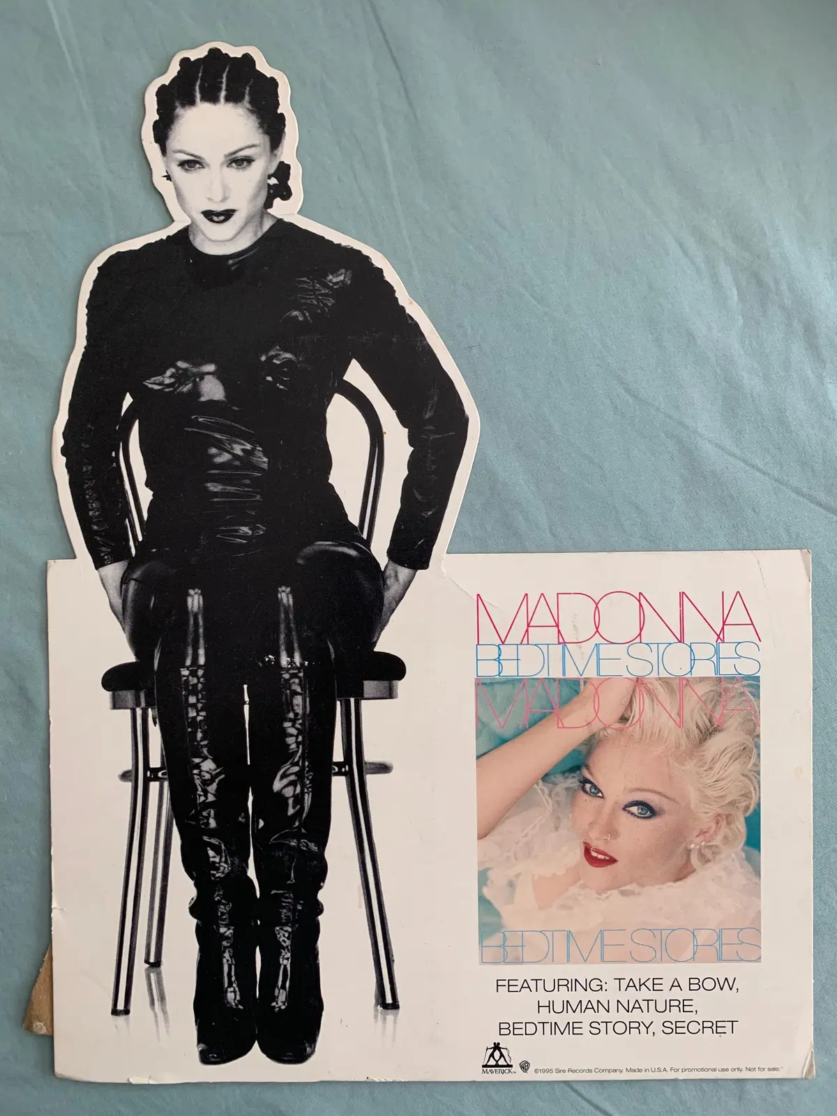 Madonna - Bedtime Stories / Human Nature Counter Display Stand 1