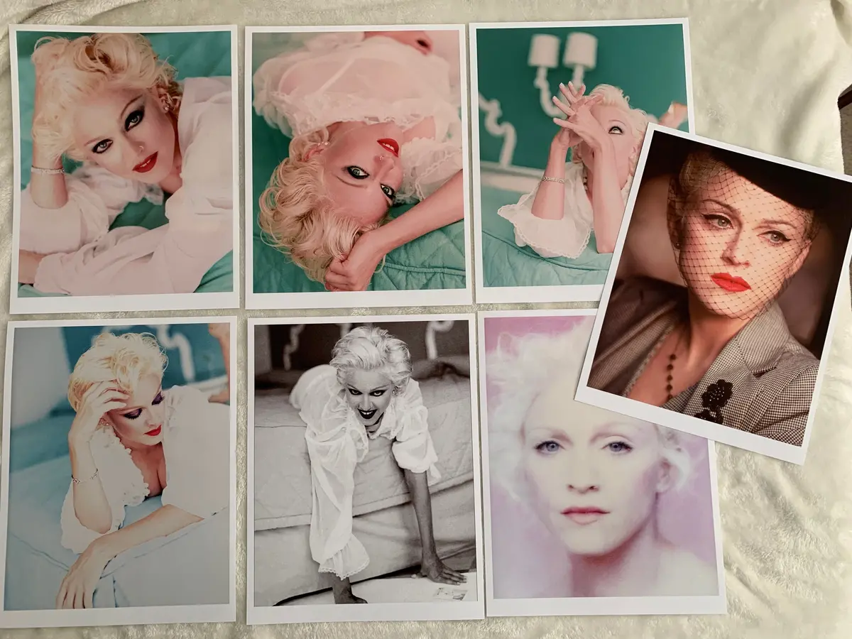 Madonna : Bedtime Stories Complete Glossy Print Set Of 7 1