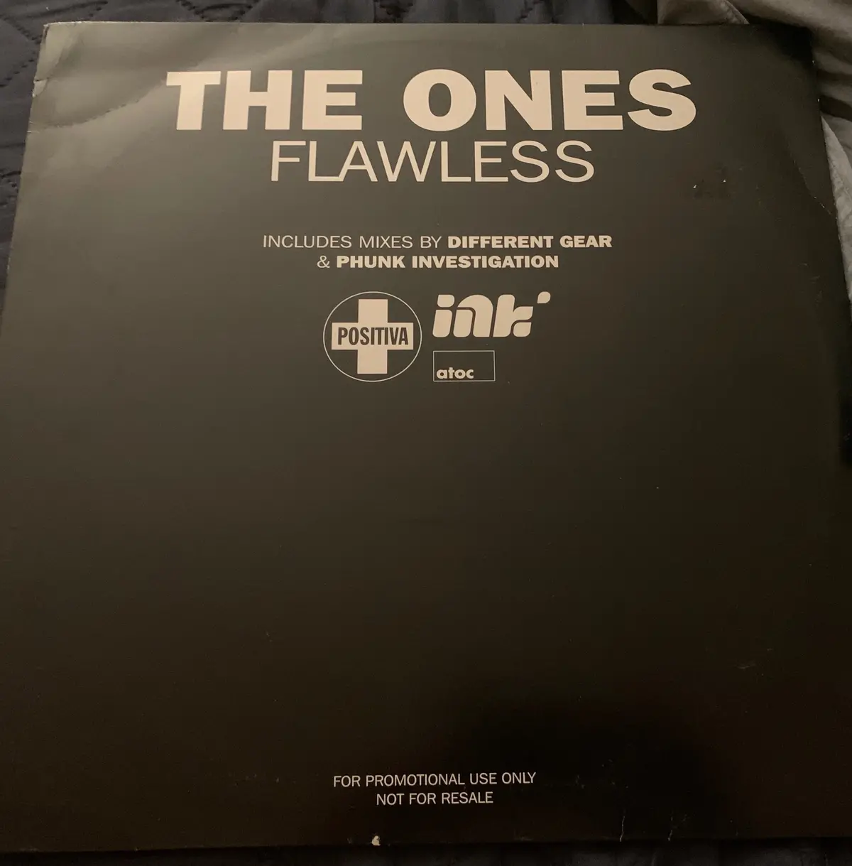 The Ones : Flawless 12" Remix Lp Vinyl - Used 1