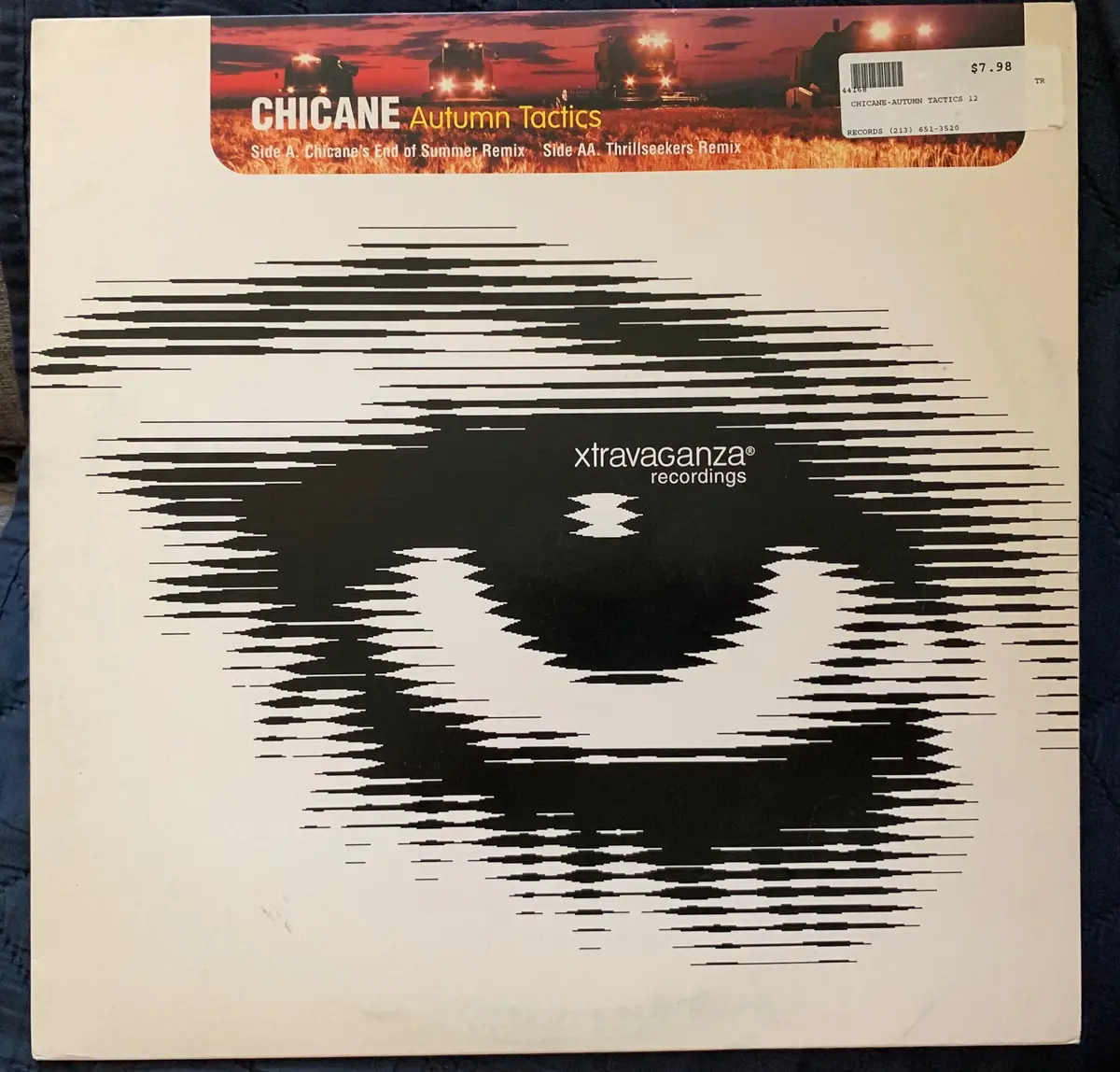 Chicane - "Autumn Tactics" 12" Lp Vinyl - Used 1