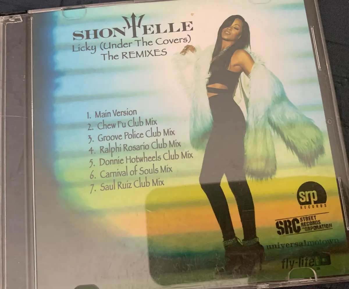 Shontelle  - Licky (Under The Covers) The Remixes - Promo Cd Single 1