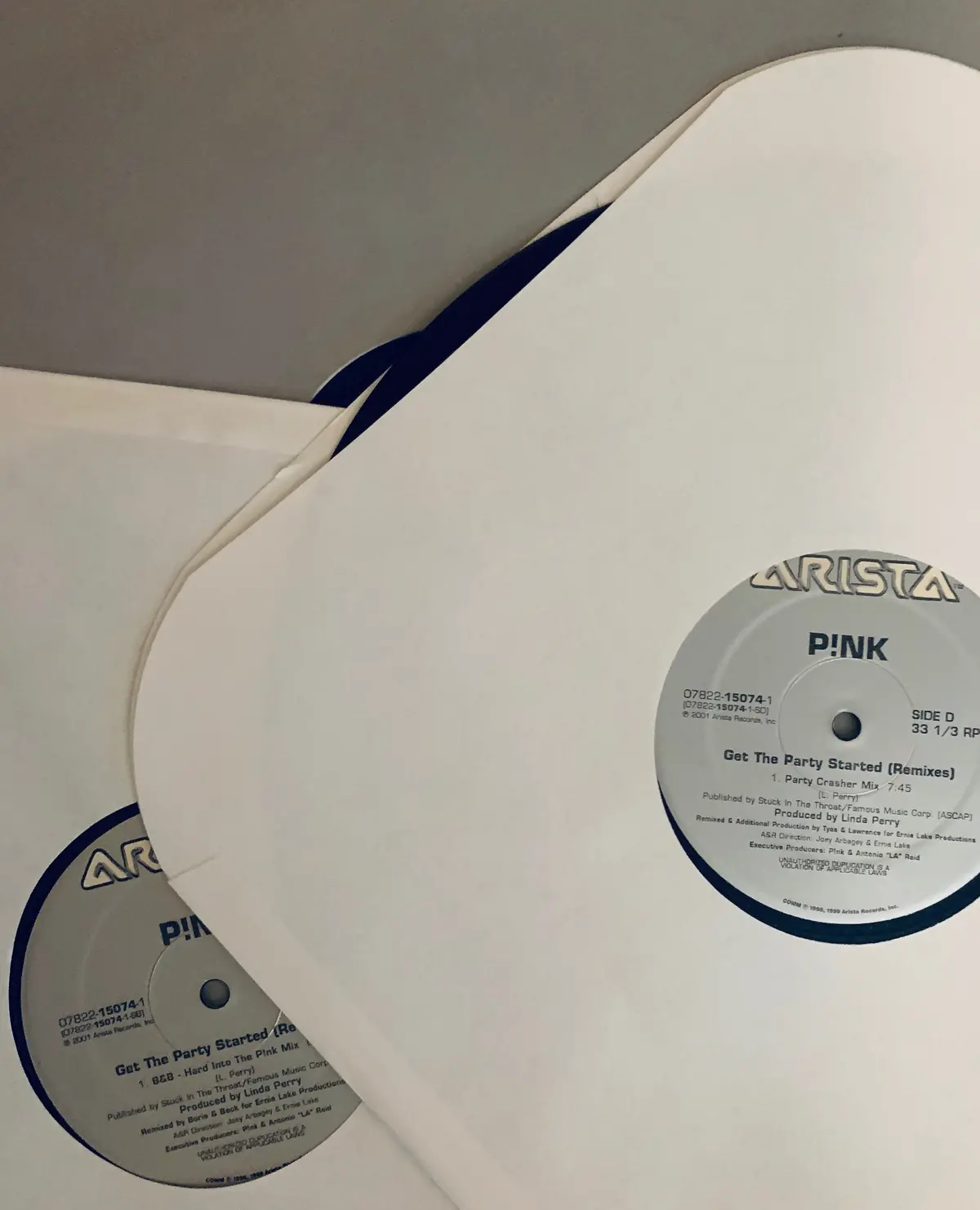 P!Nk - Pink - Get The Party Started (2Xlp 12" Remix Vinyl) 1