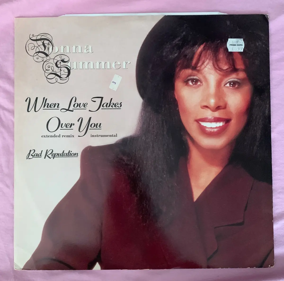 Donna Summer -When Love Takes Over You  1989 12" Import Lp Vinyl - Used 1