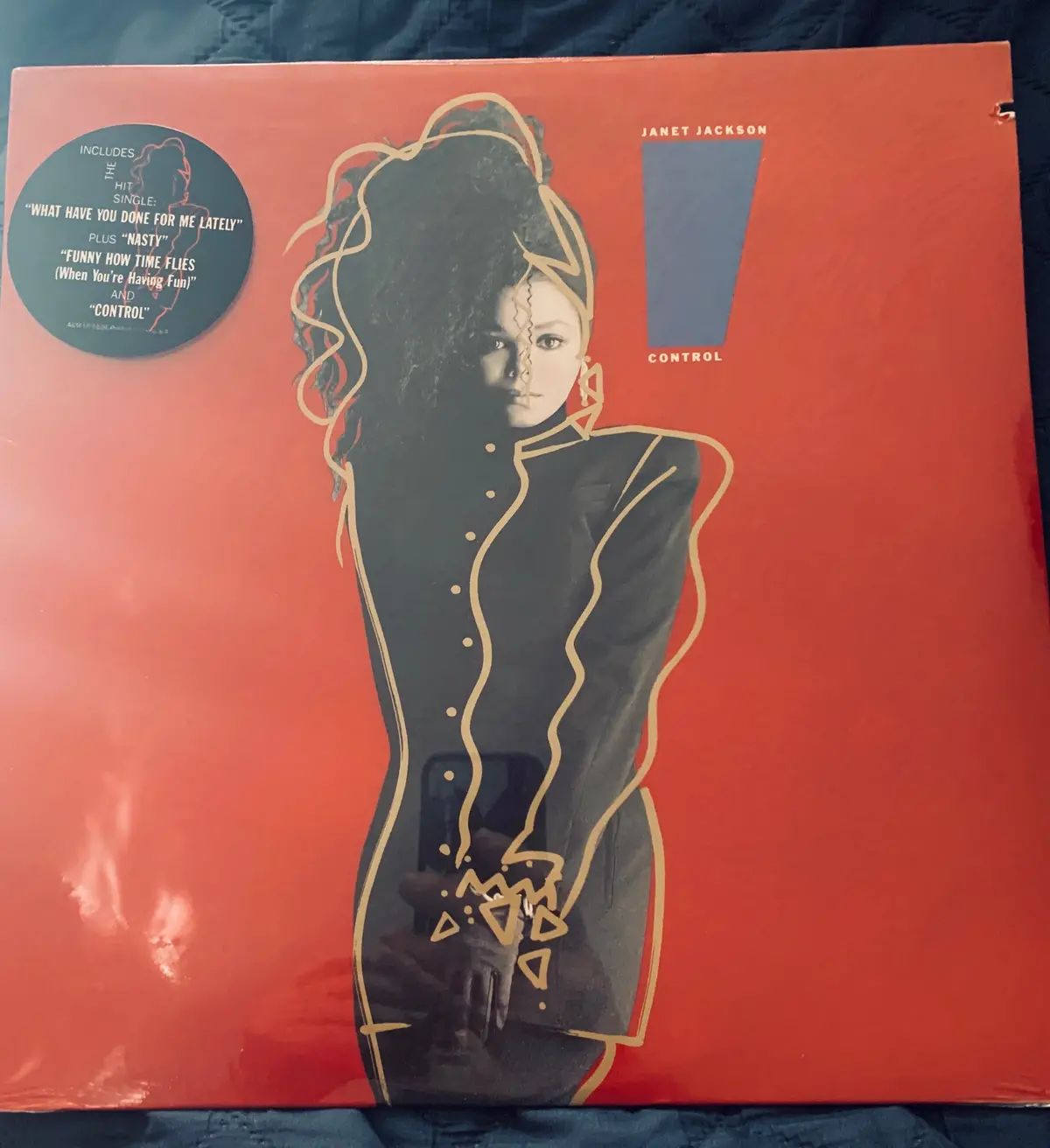 Janet Jackson - Control (Original 1986 Lp Vinyl) New /Sealed Promo 1