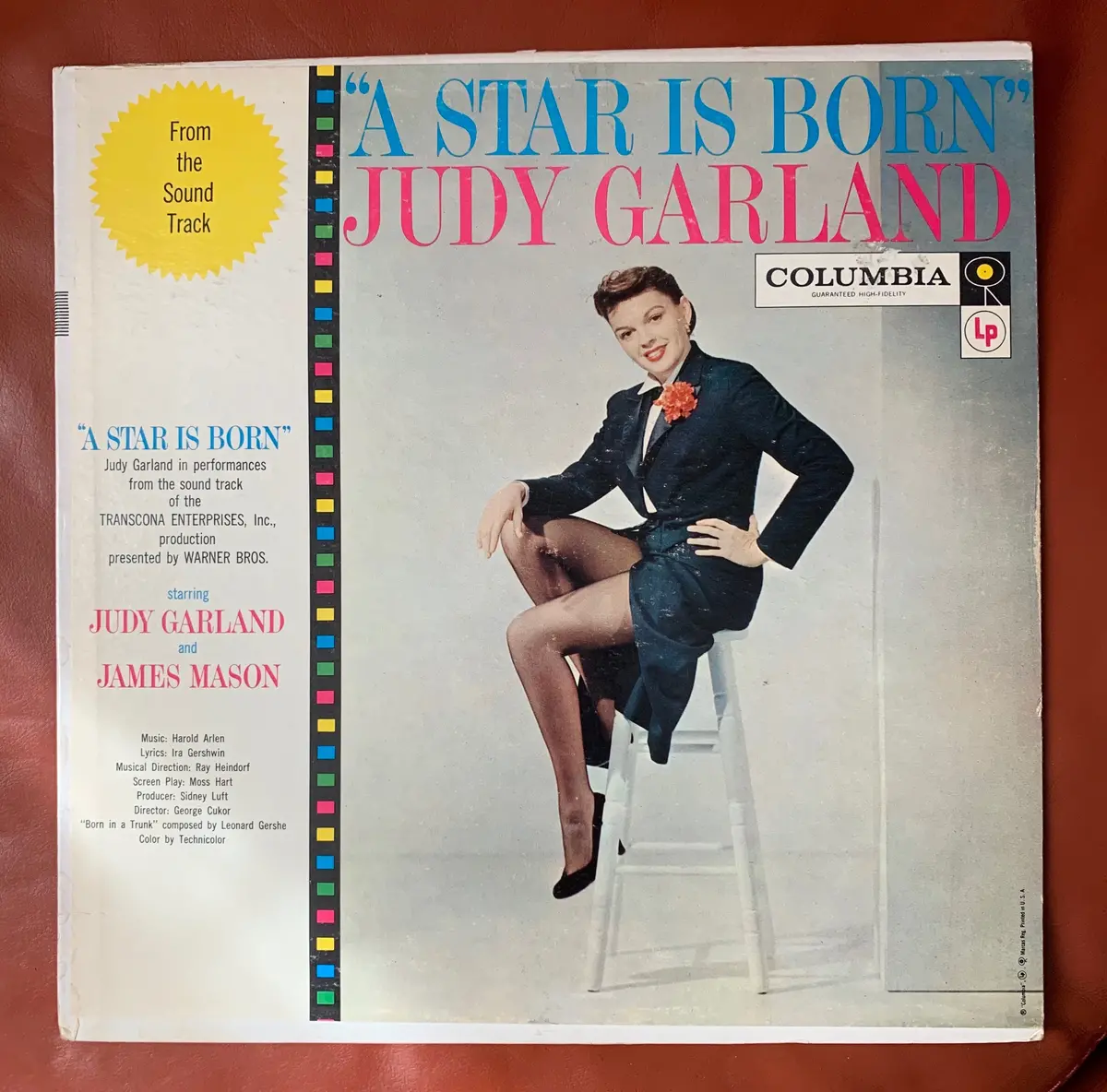 Judy Garland - A Star Is Born Lp Vinyl - Original Used 1