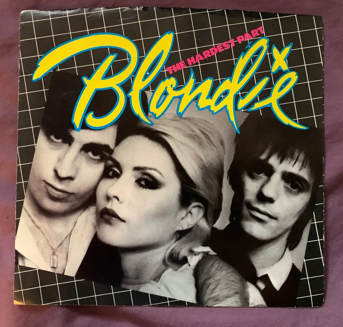 Blondie - The Hardest Part 45" Vinyl Record 1