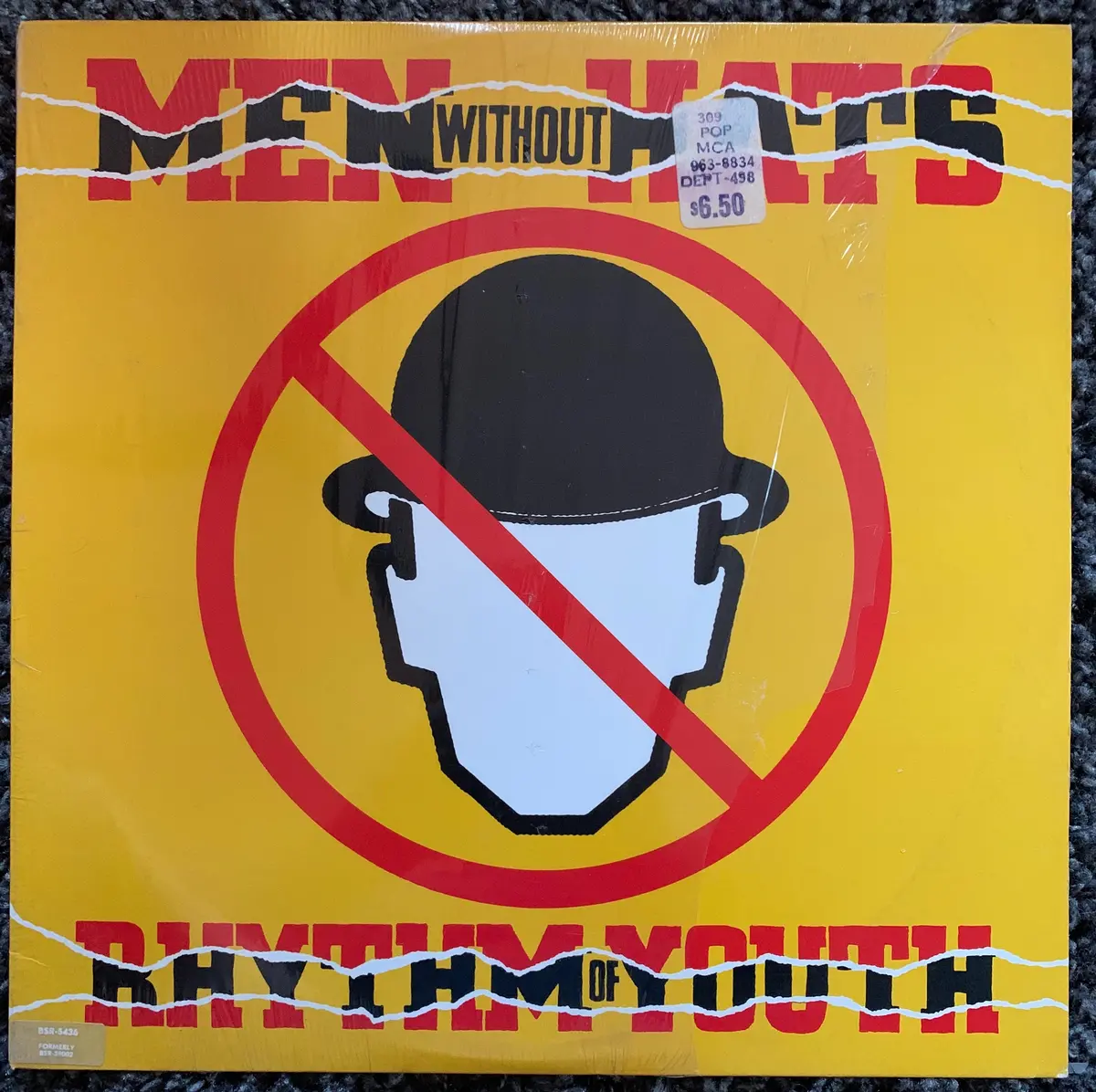 Men Without Hats : Rhythm Of Youth Lp Vinyl - Used 1