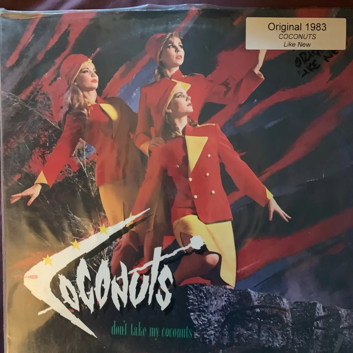 The Coconuts - Don't Take My Coconuts Lp Vinyl 1983 - Used In Vg+++ 1