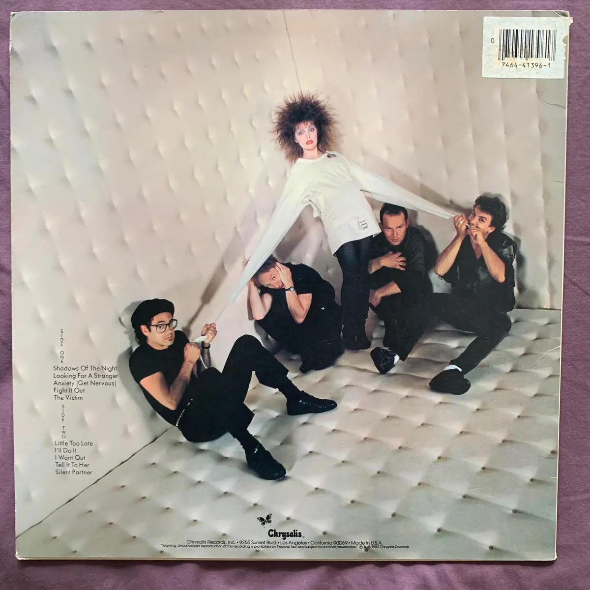 Pat Benatar - Get Nervous - Original Lp Vinyl - Used 2