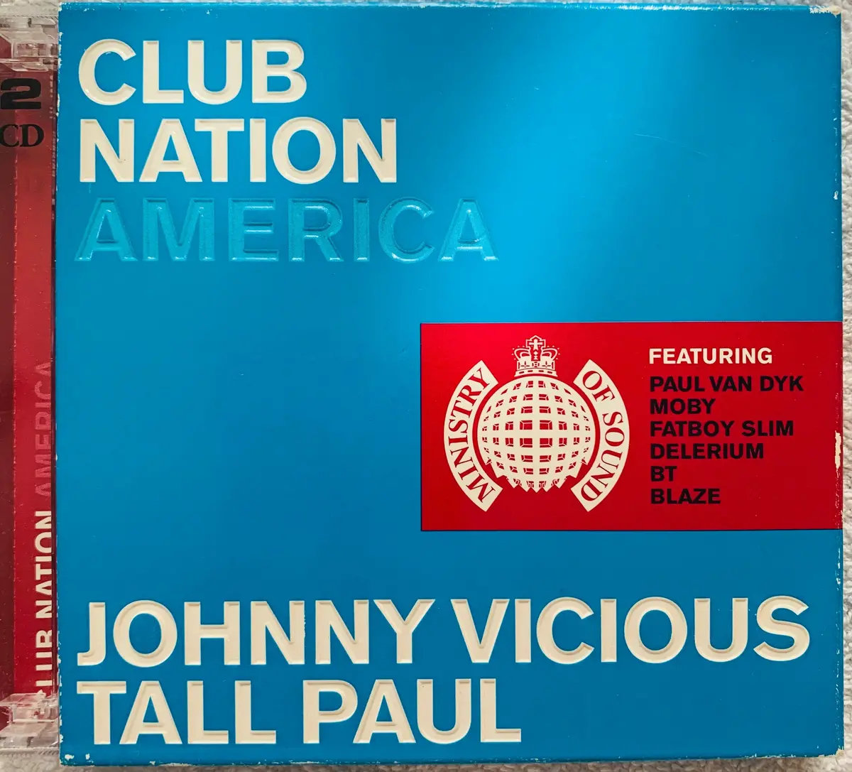 Club Nation America - 2Cd  Mixed By Johnny Vicious & Tall Paul- Used Cd 1