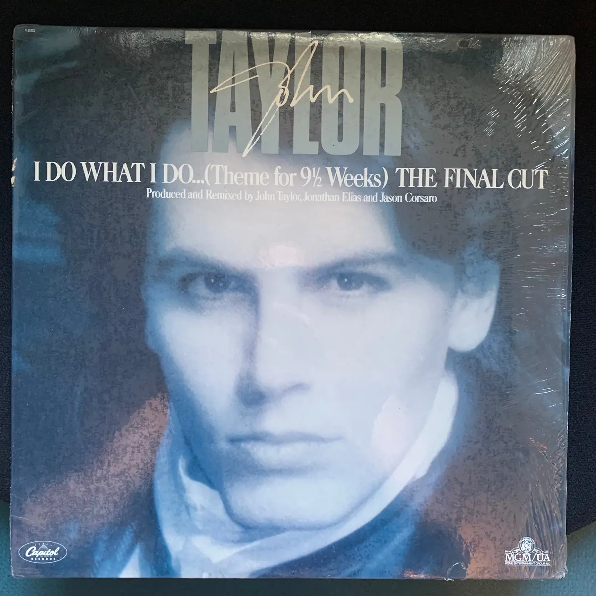John Taylor : I Do What I Do (Theme For 9 1/2 Weeks) 12" Remix Lp Vinyl - Used 1