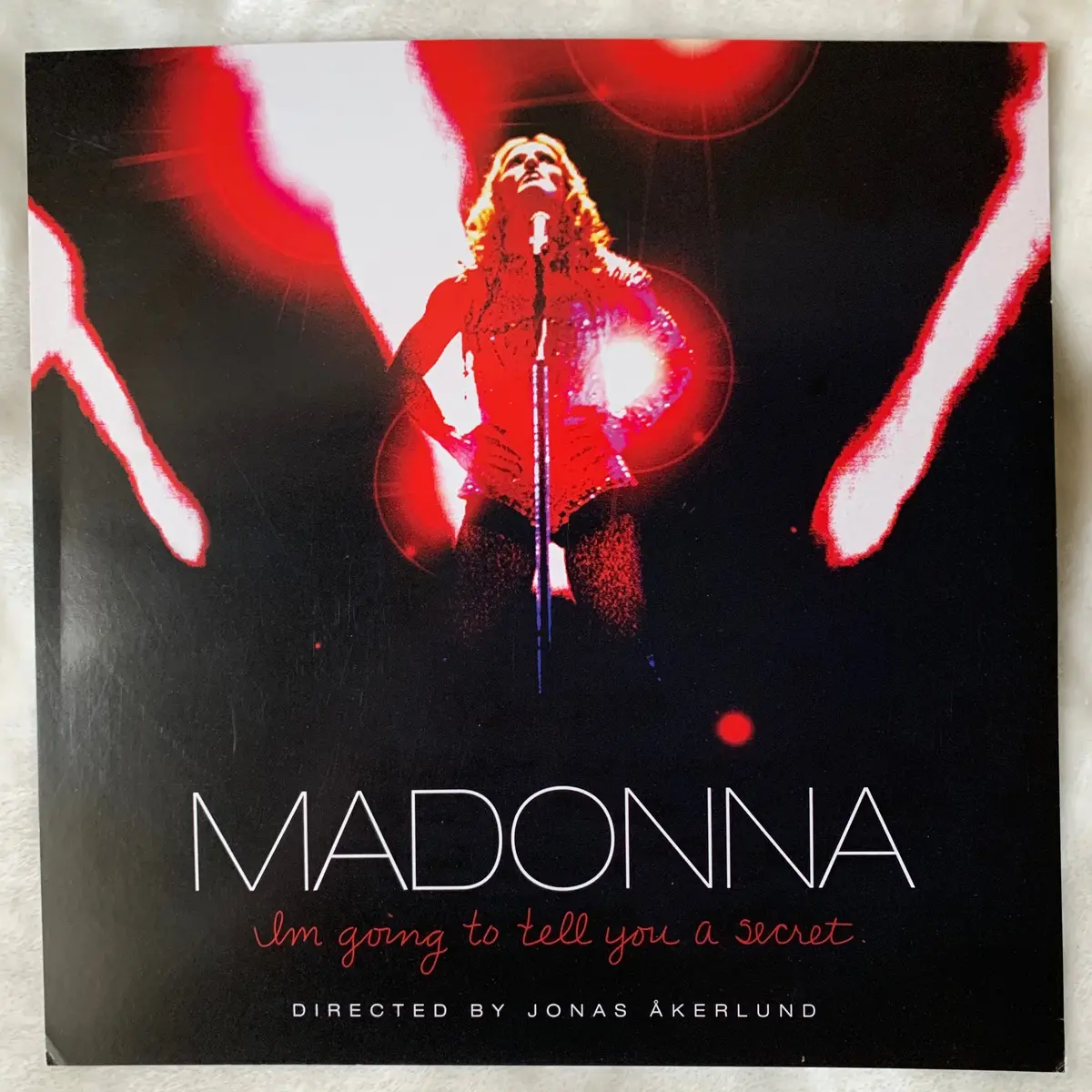 Madonna - I'm Going To Tell You A Secret Promo Flat 12X12 1