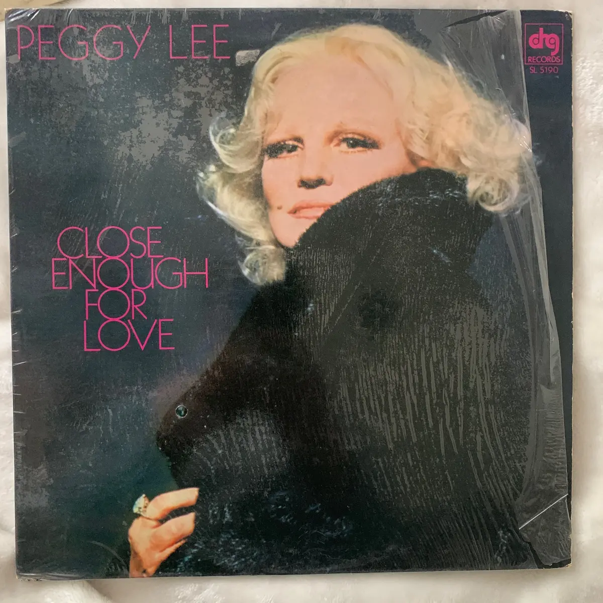 Peggy Lee - "Close Enough For Love" Original Lp Used Vinyl 1