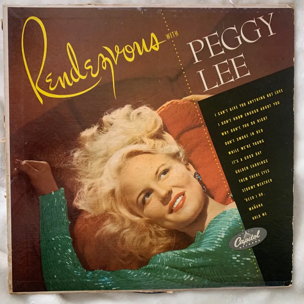 Peggy Lee - "Rendezvous" Original Lp Used Vinyl 1