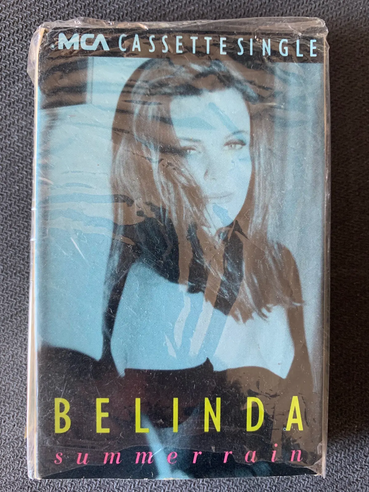 Belinda Carlisle - Summer Rain Original Usa Cassette Single - Used 1