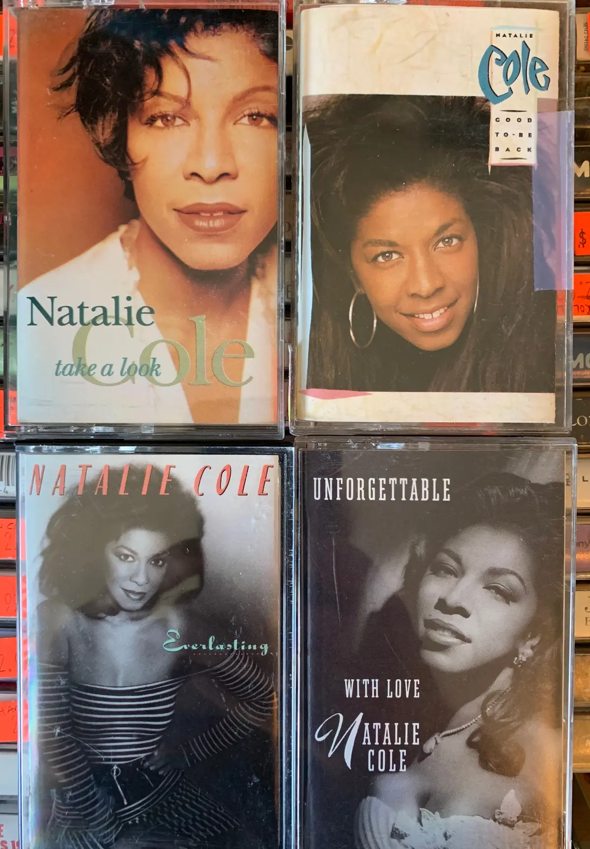 Natalie Cole - 4 Original Cassette Tapes - Used In Vg++= 1