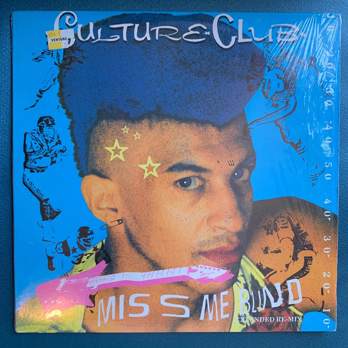 Culture Club / Boy George -  Miss Me Blind 12" Lp Vinyl - Used 1