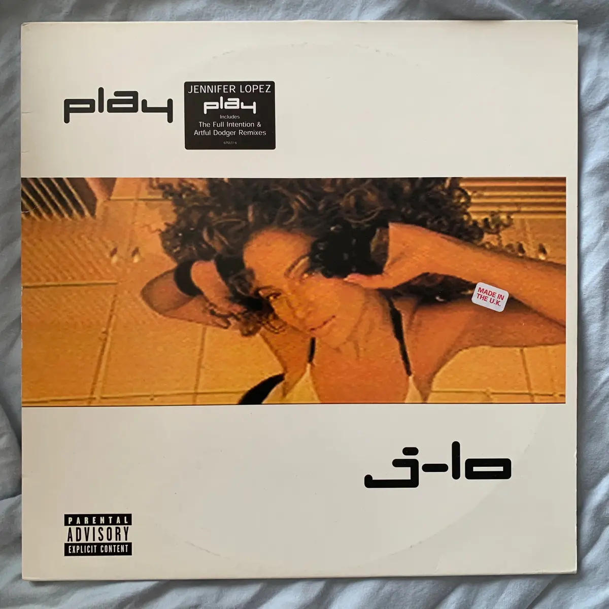 Jennifer Lopez -"Play"  12" Remix Lp Vinyl - Used 1