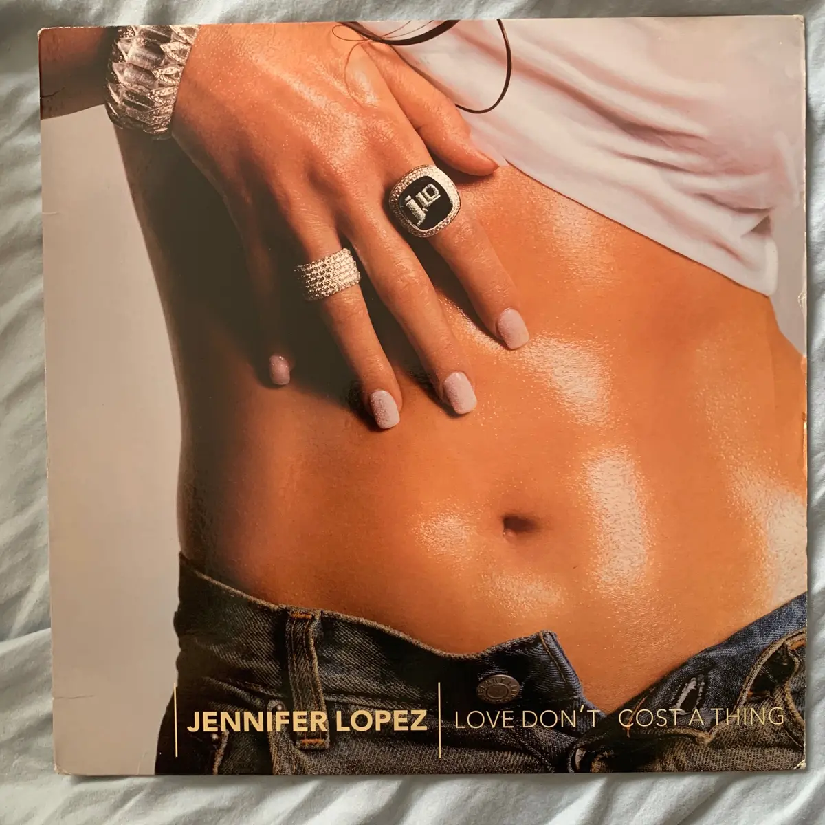 Jennifer Lopez - Love Don't Cost A Thing  12" Remix Lp Vinyl - Used 1