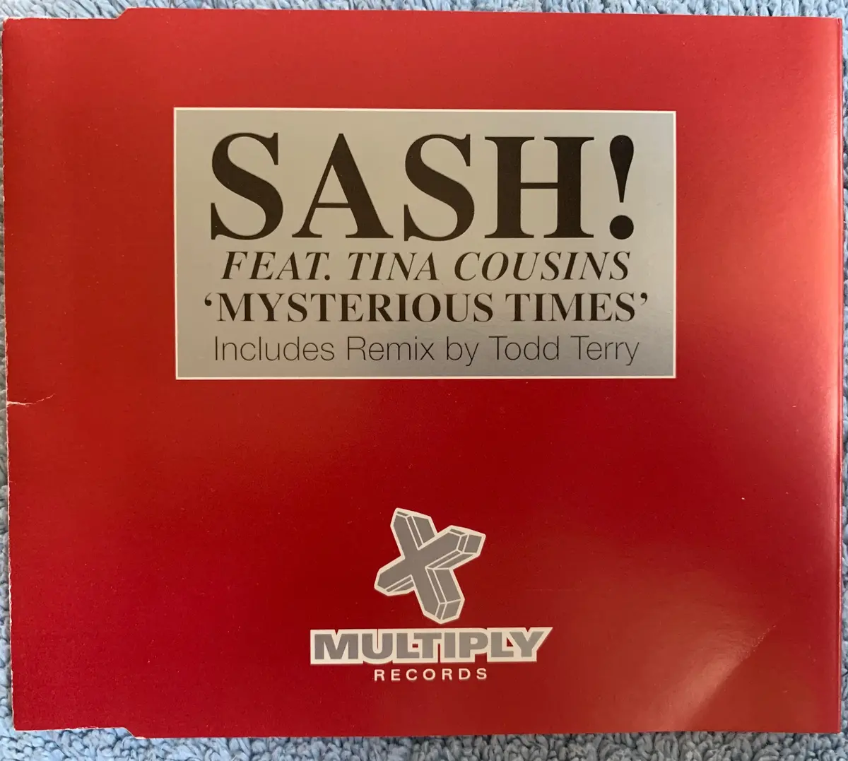 Sash! Ft: Tina Cousins  - Mysterious Times Import Cd Single - Used 1