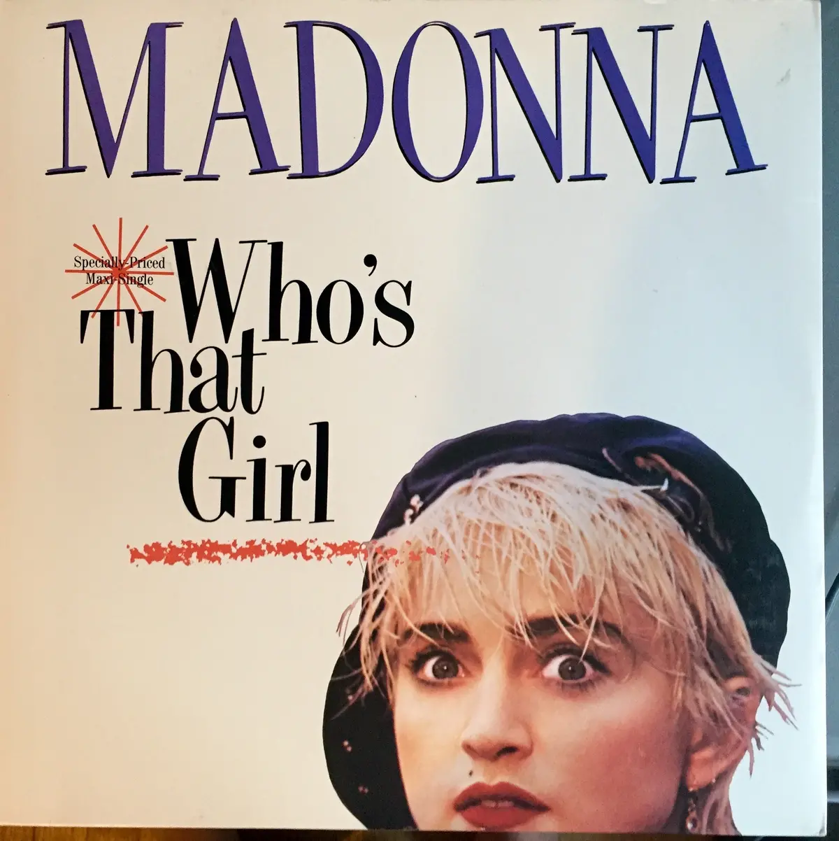 Madonna - Who's That Girl (Usa) 12" Lp Vinyl 1