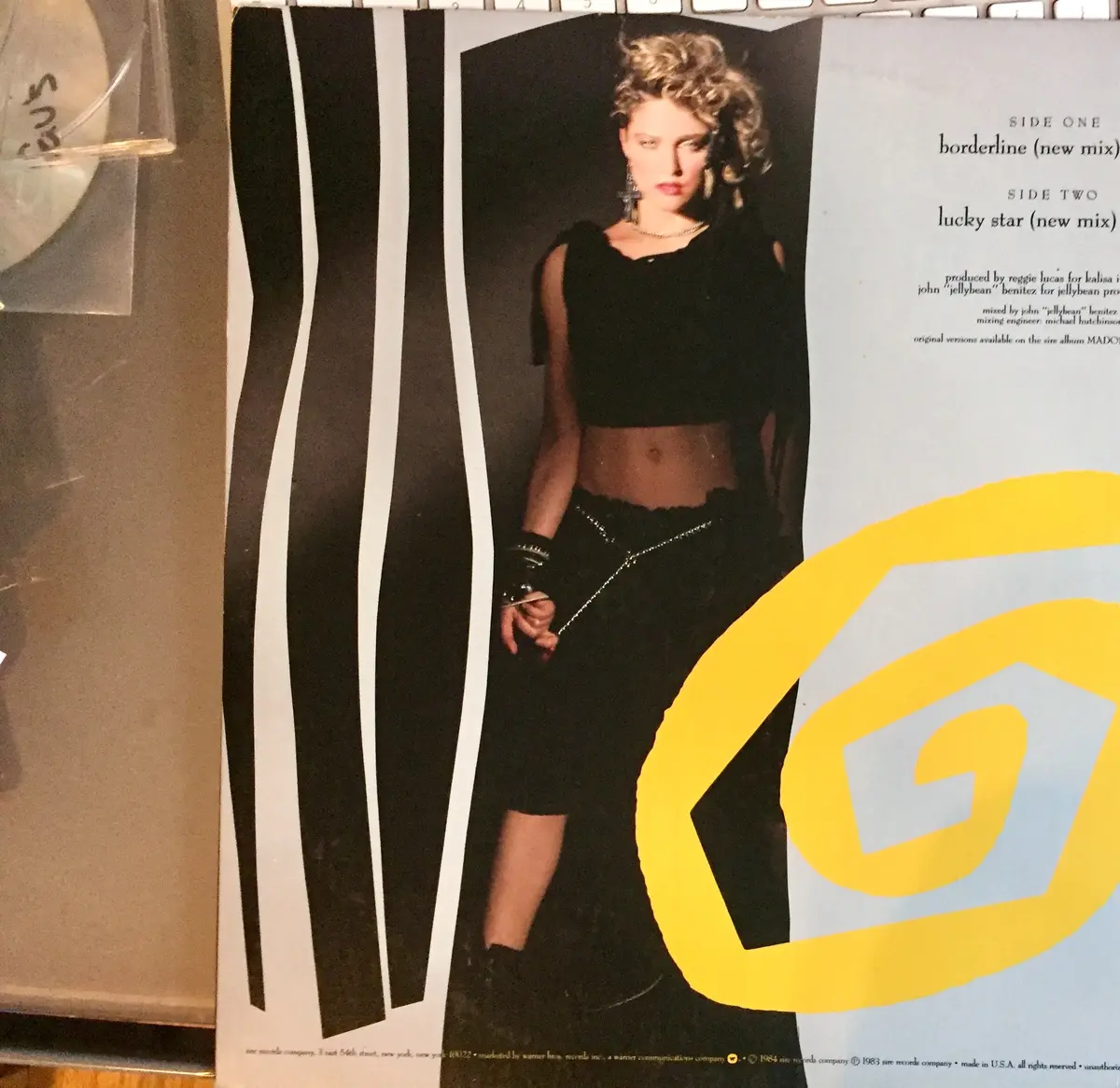 Madonna - Borderline (Usa) 12" Lp Vinyl 2