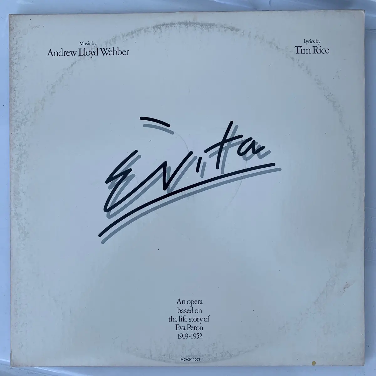 Evita - London Broadway Musical - Double Lp Used (No Booklet) 1