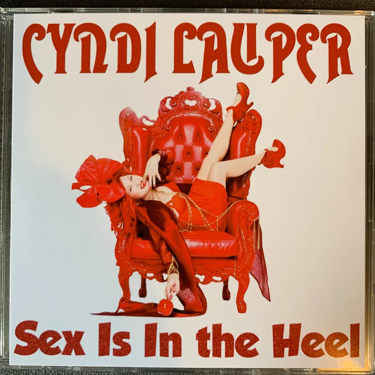 Cyndi Lauper:  Sex Is In The Heel (Remixes) Promo Cd Single 1