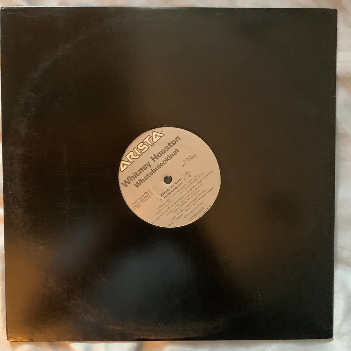 Whitney Houston - Whatchulookinat (Us 12" Promo Vinyl Lp) Used 1