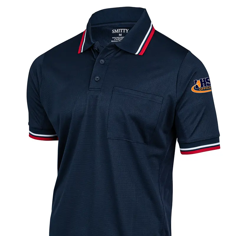 Illinois Ihsa Logo Dye Sublimated Umpire Shirts 1