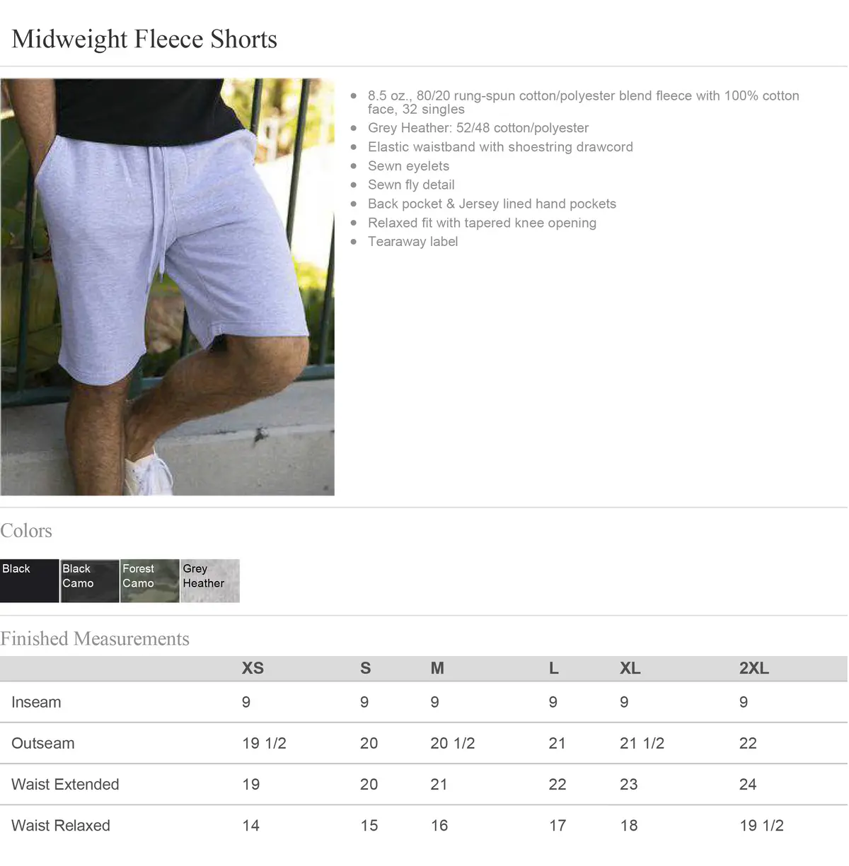 Lambda Phi Epsilon Midweight Fleece Shorts 4