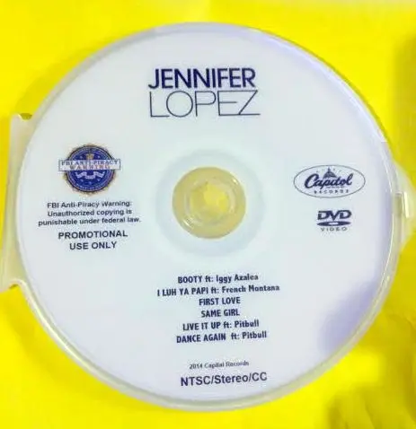 Jennifer Lopez J.Lo Promo Dvd 1