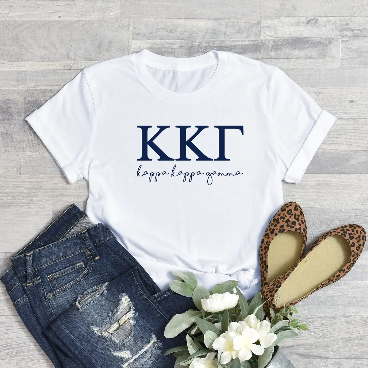 Kappa Kappa Gamma Short Sleeve T-Shirt - Shoreline Tee 1