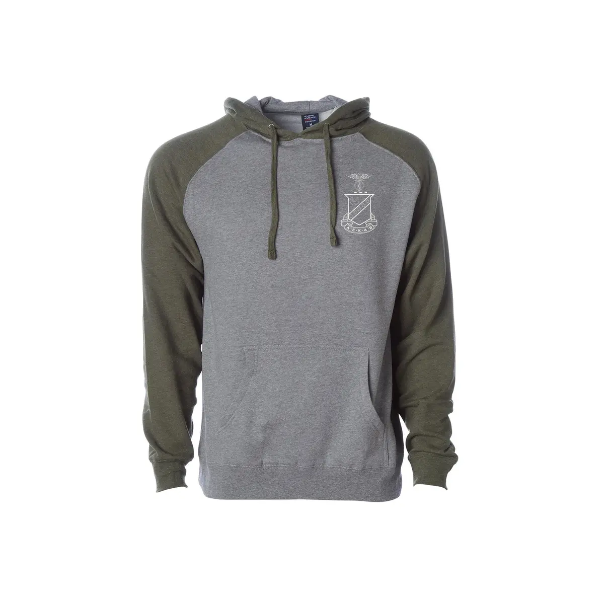 Kappa Sigma Raglan Hooded Sweatshirt 1