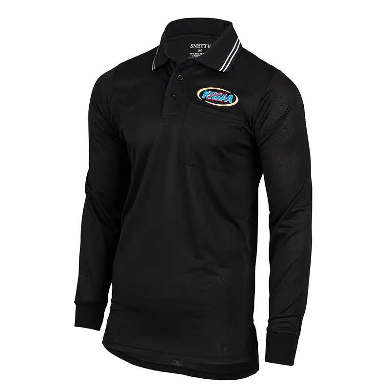 Kentucky Khsaa Logo Dye Sublimated Long Sleeve Umpire Shirts 1