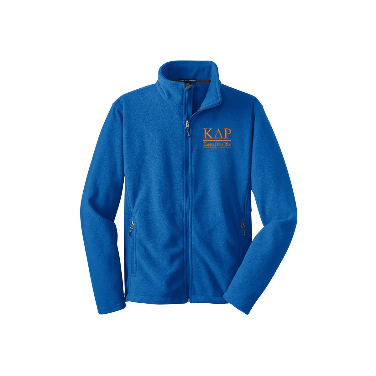Kappa Delta Rho Cadet-Style Fleece Zip Jacket - Image 6